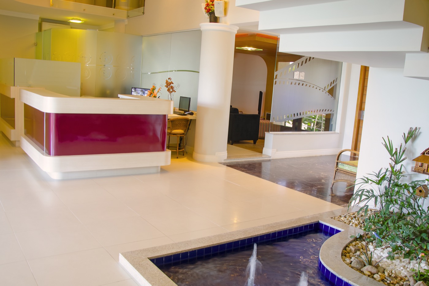 Recepção e lobby